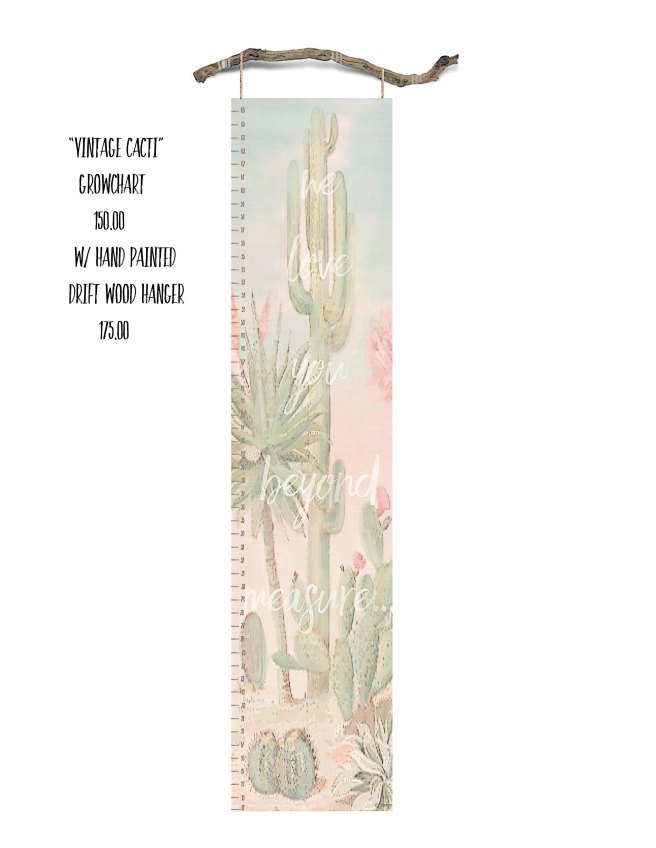 Grow Chart for Baby Room